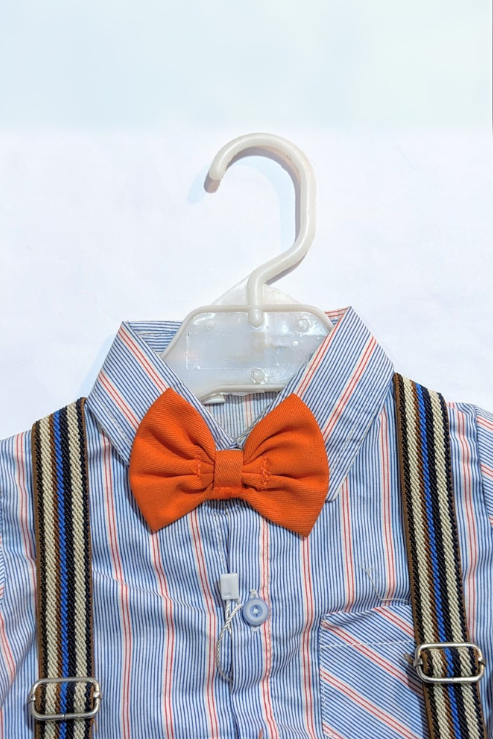 Little Gentleman Bowtie & Suspenders Set