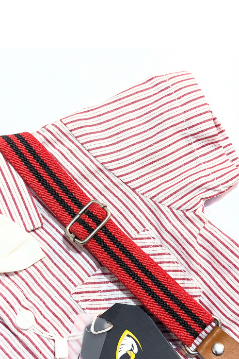 Little Gentleman Bowtie & Suspenders Set