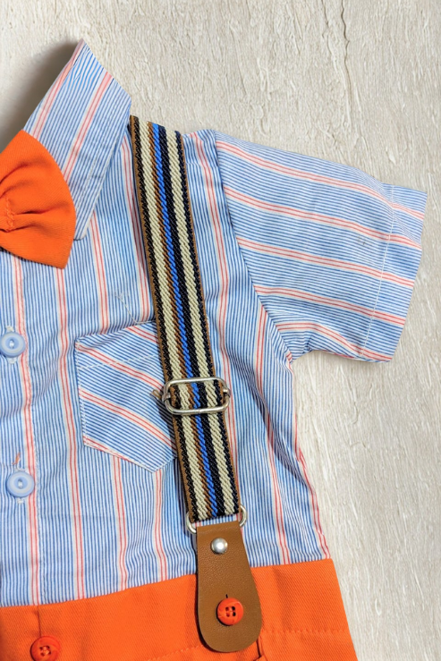 Little Gentleman Bowtie & Suspenders Set