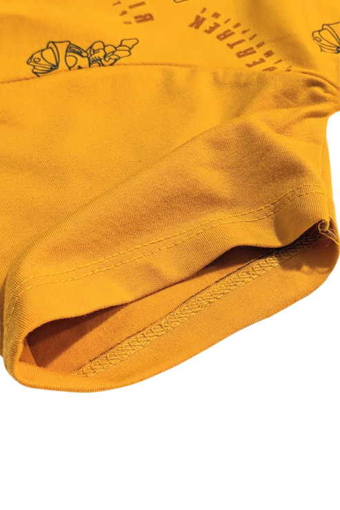 Polo Shirt mustard-yellow