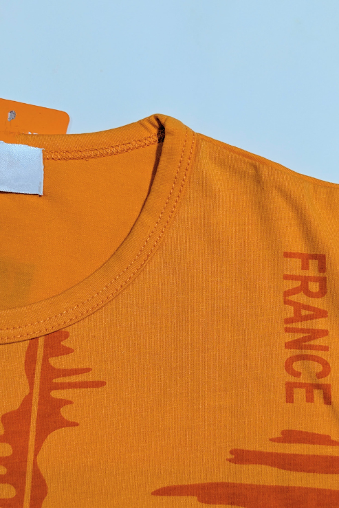 Mustard "BRO" Graphic Kid's Tee