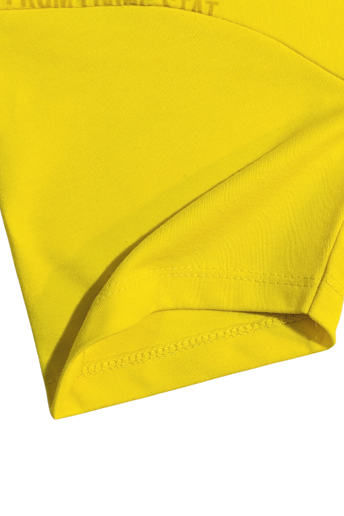 Neon Yellow "BRO" Graphic Kid's Tee