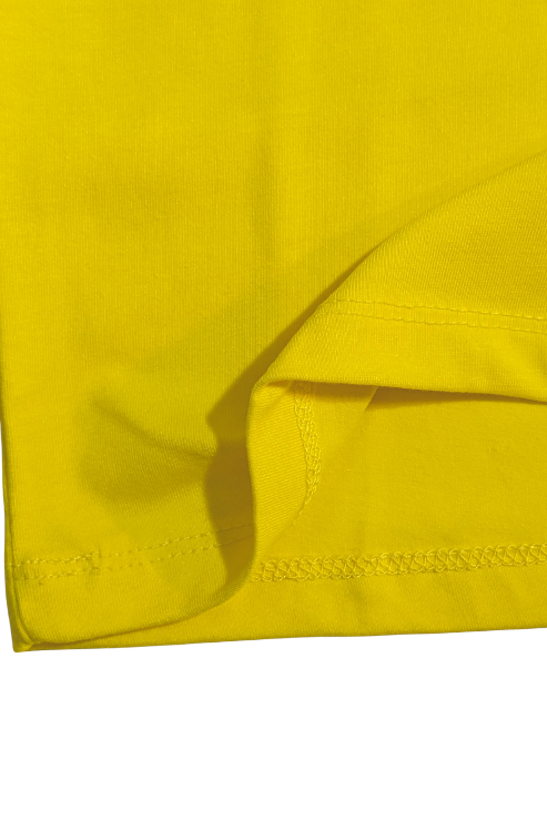 Neon Yellow "BRO" Graphic Kid's Tee