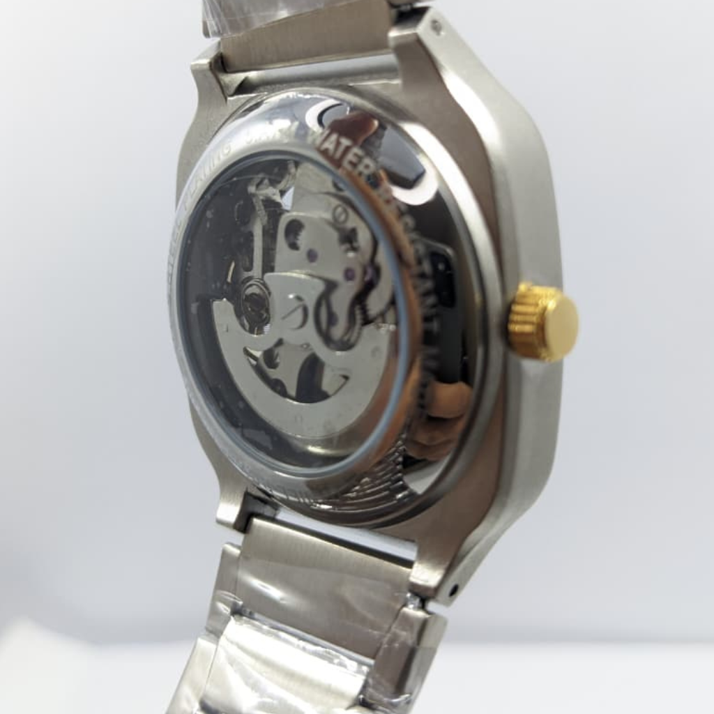 Daniel Powter Gold Skeleton Automatic