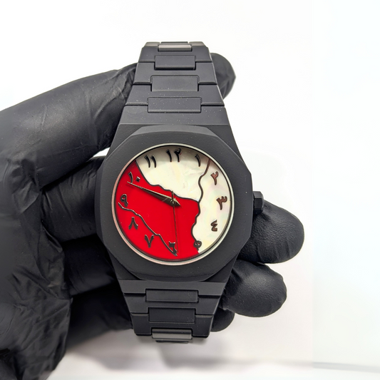 Black Aura (Vibrant Red-white)