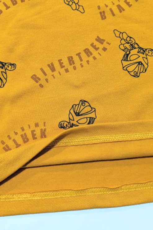 Polo Shirt mustard-yellow