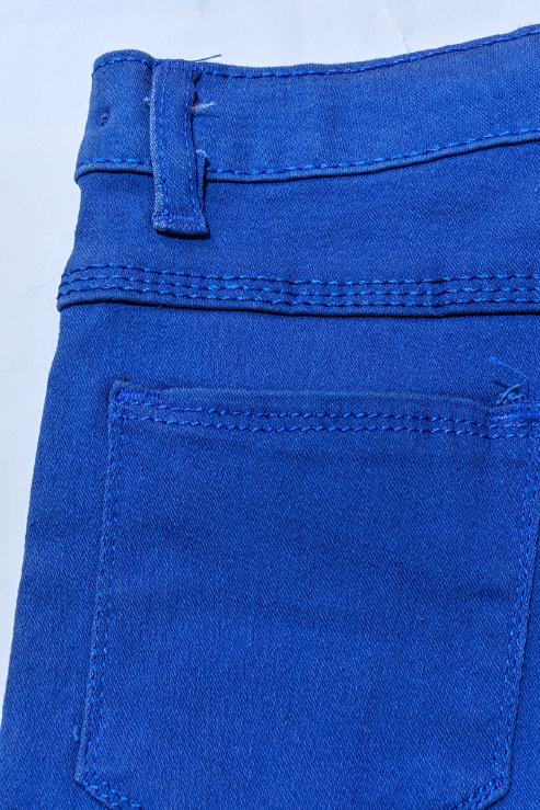 Blue Straight Jeans
