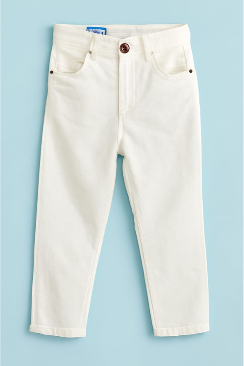 Ivory Straight Jeans