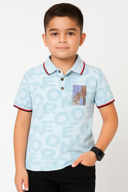 SkyTone Kids Polo Tee